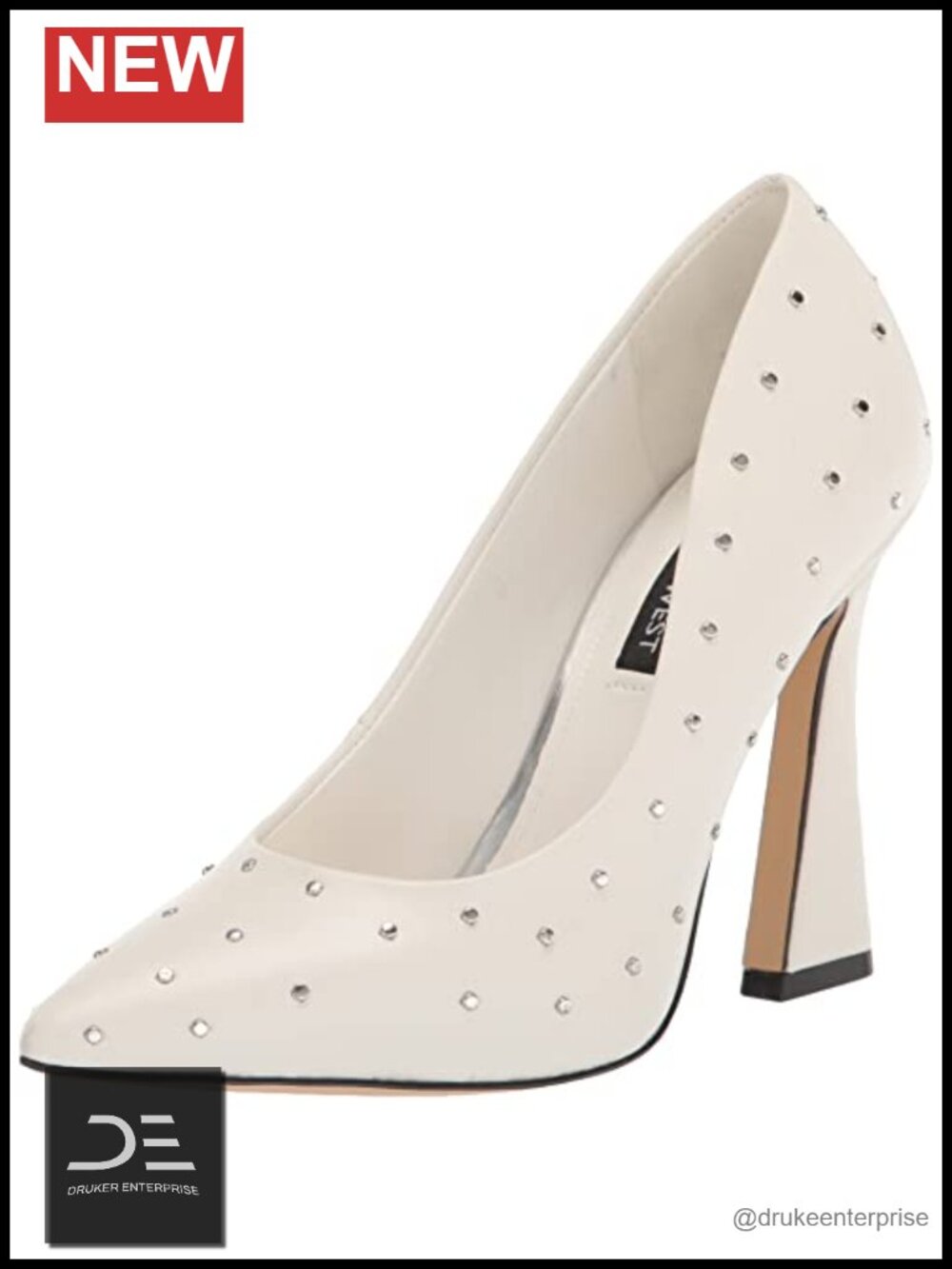 Nine West Tenry Faux Leather Pointed Toe Pump